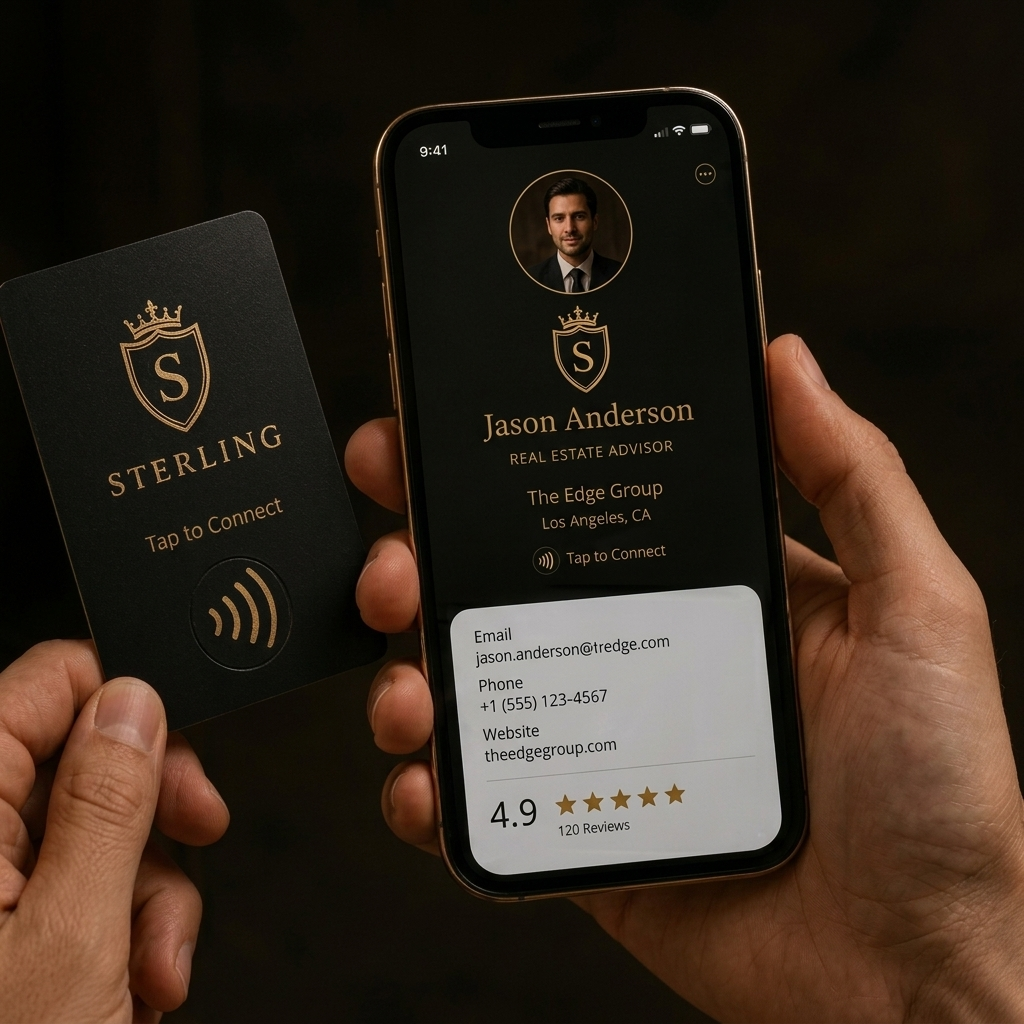Sterling NFC Card Tapping