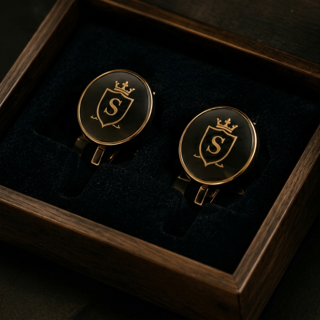 Sterling Gold Cufflinks